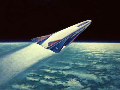 Máy bay không gian-mặt đất/máy bay vũ trụ Mỹ (tưởng tượng)